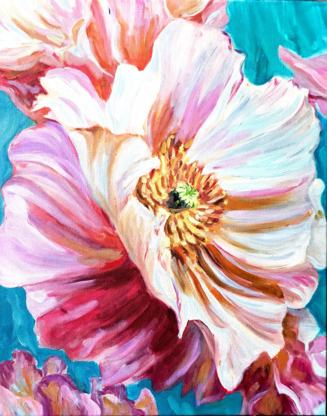 娇艳咋个不俗？