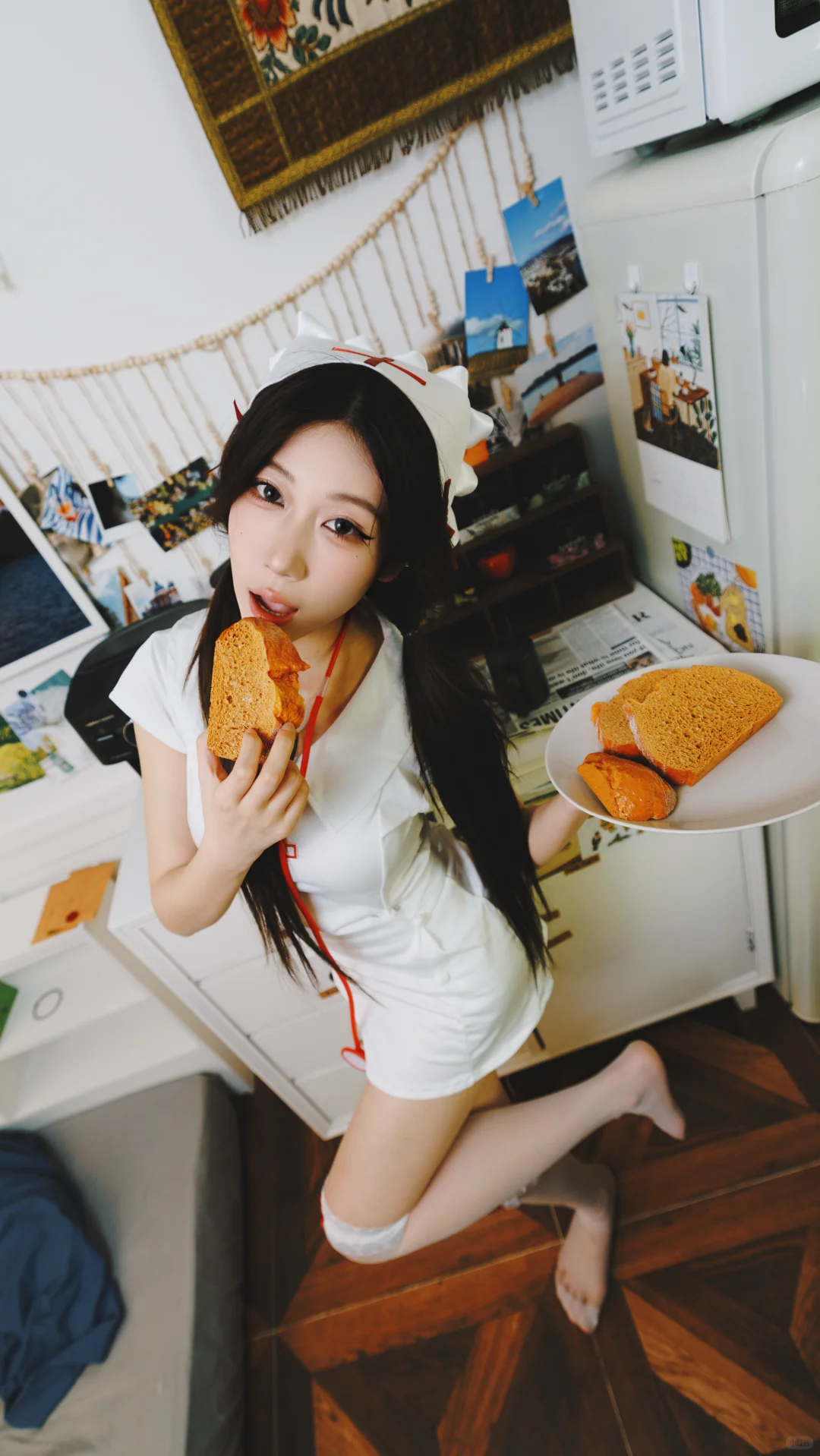 拒绝打卡照！凌嘉版搞怪小护士普通人如何拍？