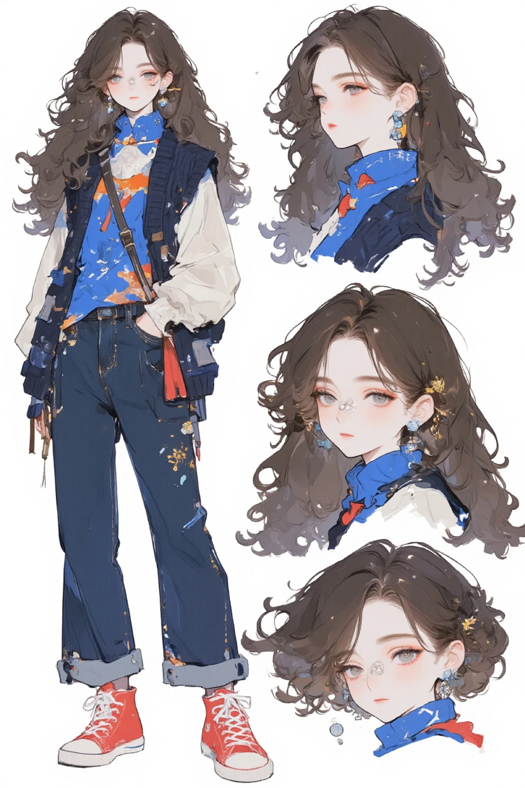 【oc人设】女孩 御姐 高冷 春秋穿搭 高级感