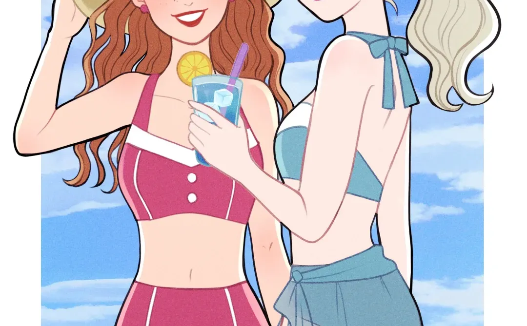 冬日存一夏，公主泳装美到失语！👙