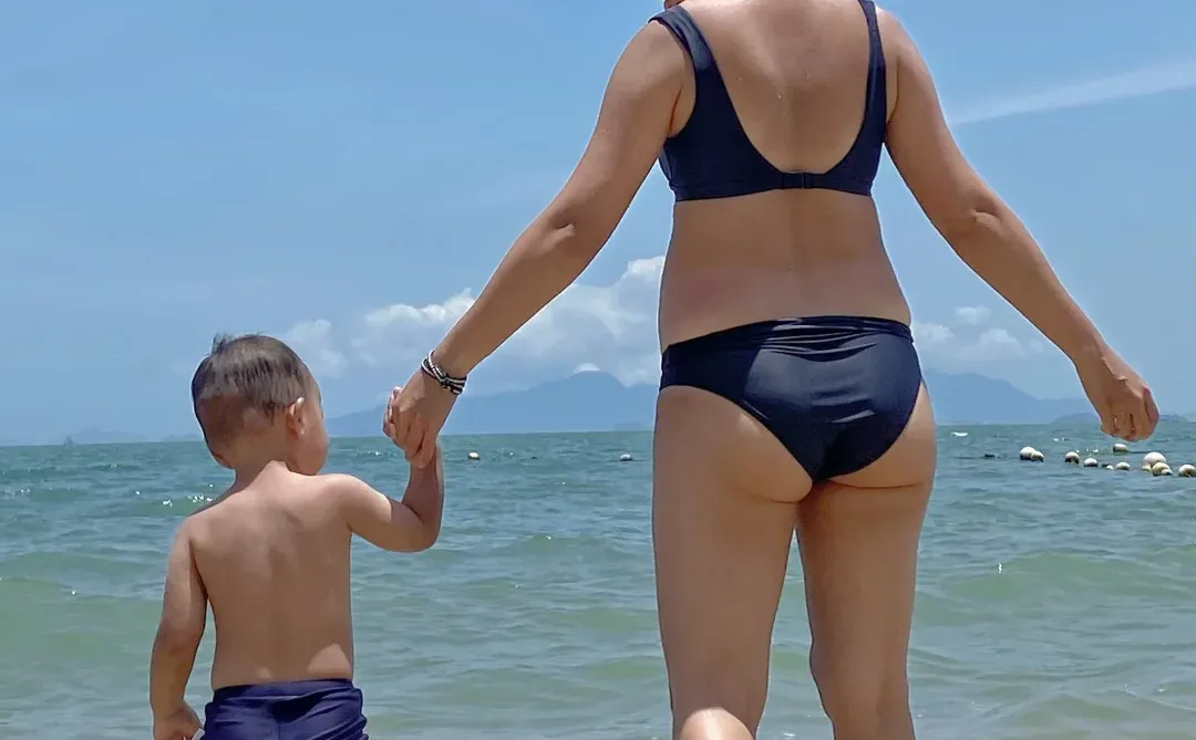 ❌评论区批评比基尼孕肚寸头︱我定义自在！