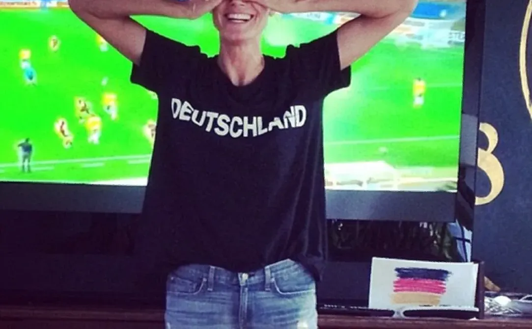 超模也是蹴鞠粉 🇩🇪 Heidi Klum