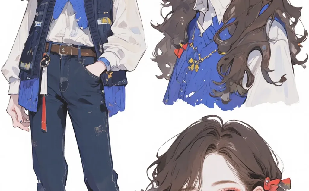 【oc人设】女孩 御姐 高冷 春秋穿搭 高级感