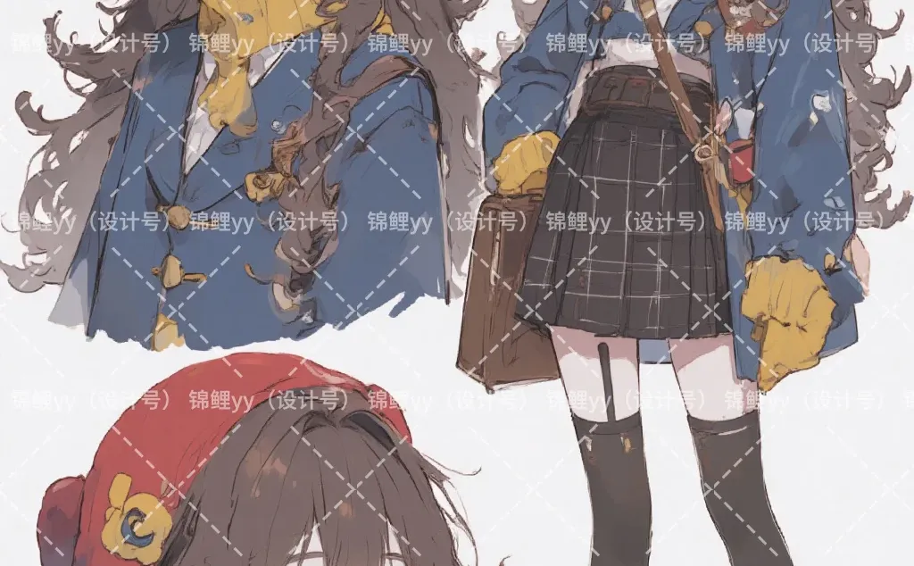 【oc人设】女孩 御姐风 秋冬穿搭 日常风