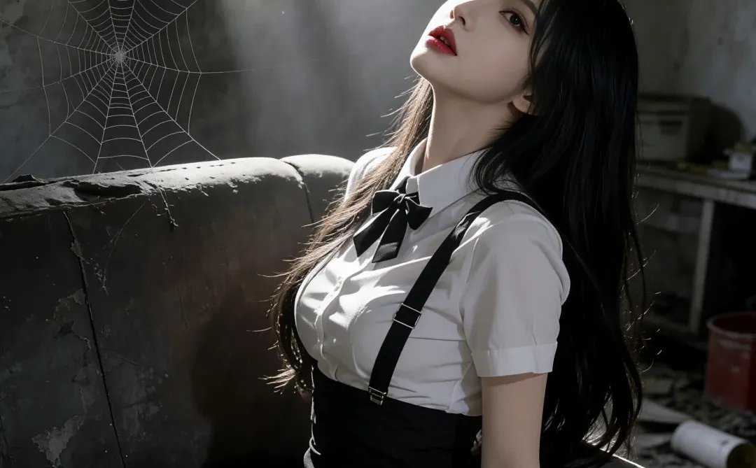 私藏壁纸分享｜废墟里的光与少女