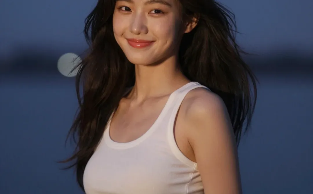 AI写真集-爱笑的女孩