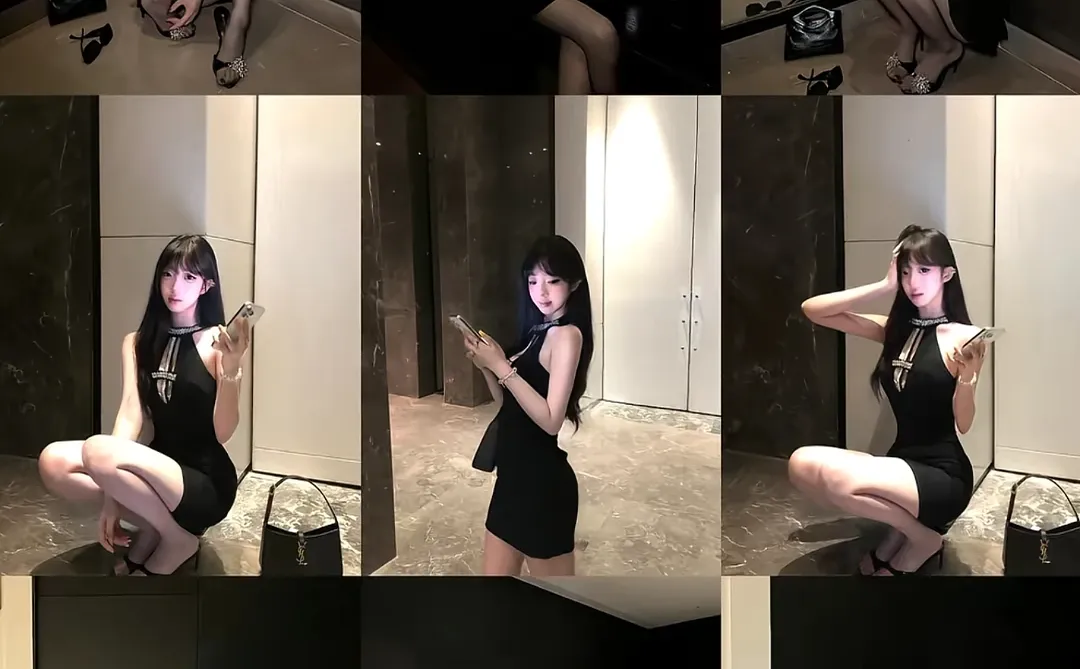 拍照姿势干货 | 纯欲辣妹拍照姿势模板！