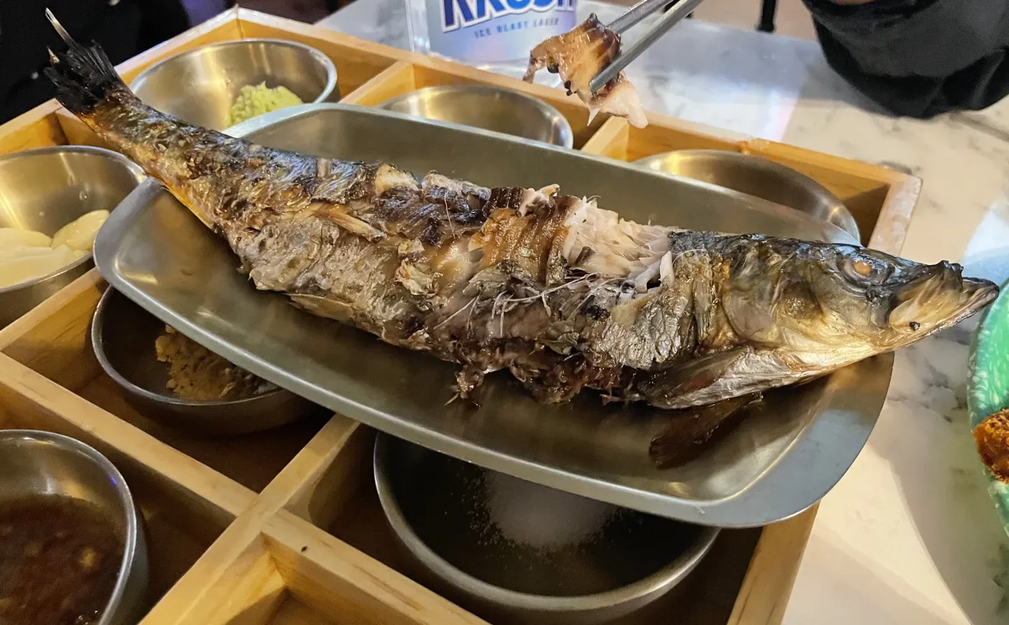首尔仁寺洞的鱼生初体验