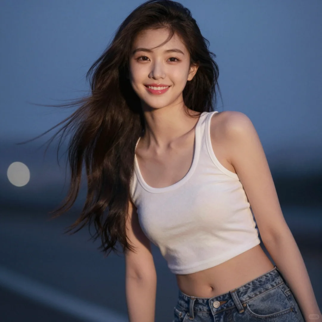 AI写真集-爱笑的女孩 第二部分