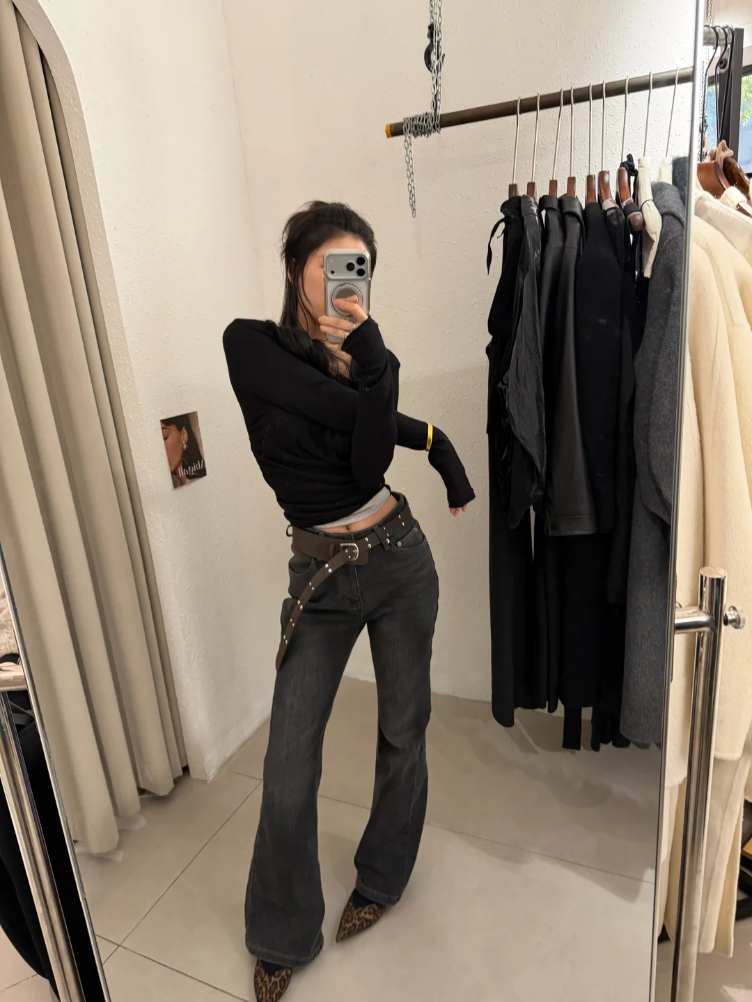 就爱这样简单干净的穿搭～