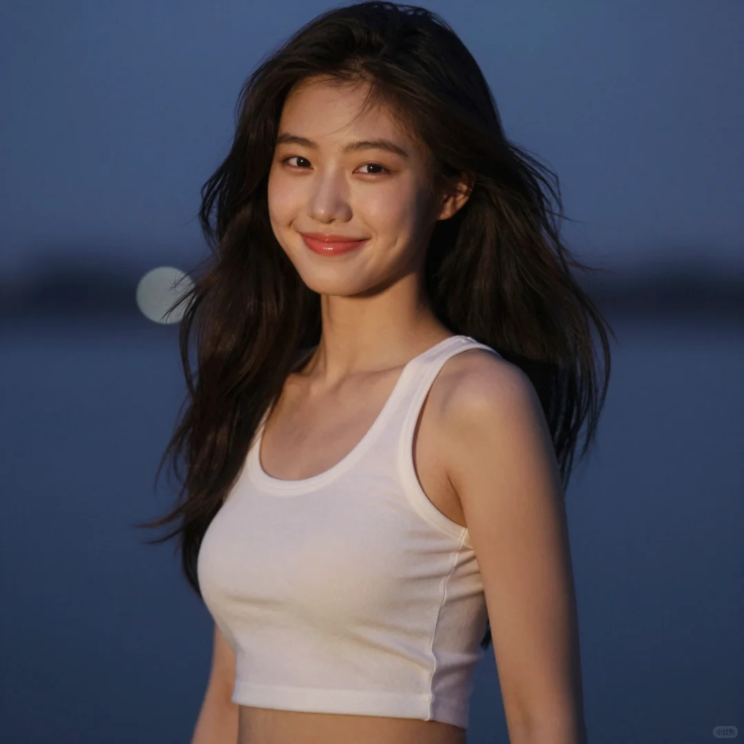 AI写真集-爱笑的女孩