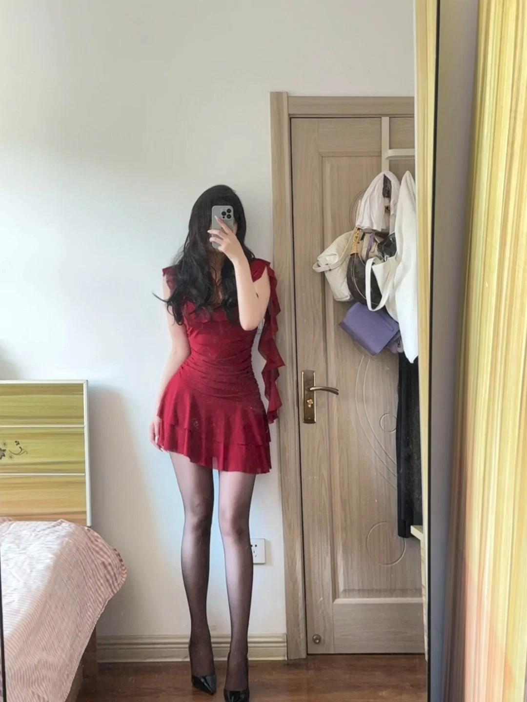 红裙太有御姐感啦～
