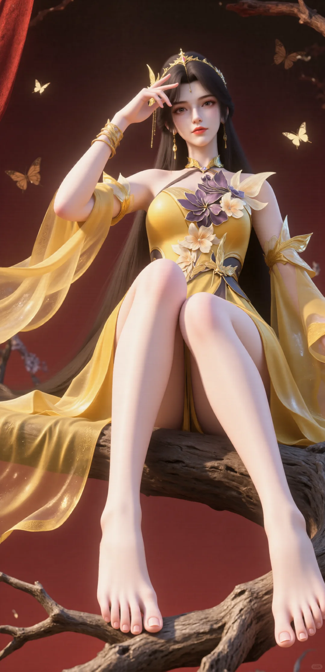 王曦，这双腿威力十足