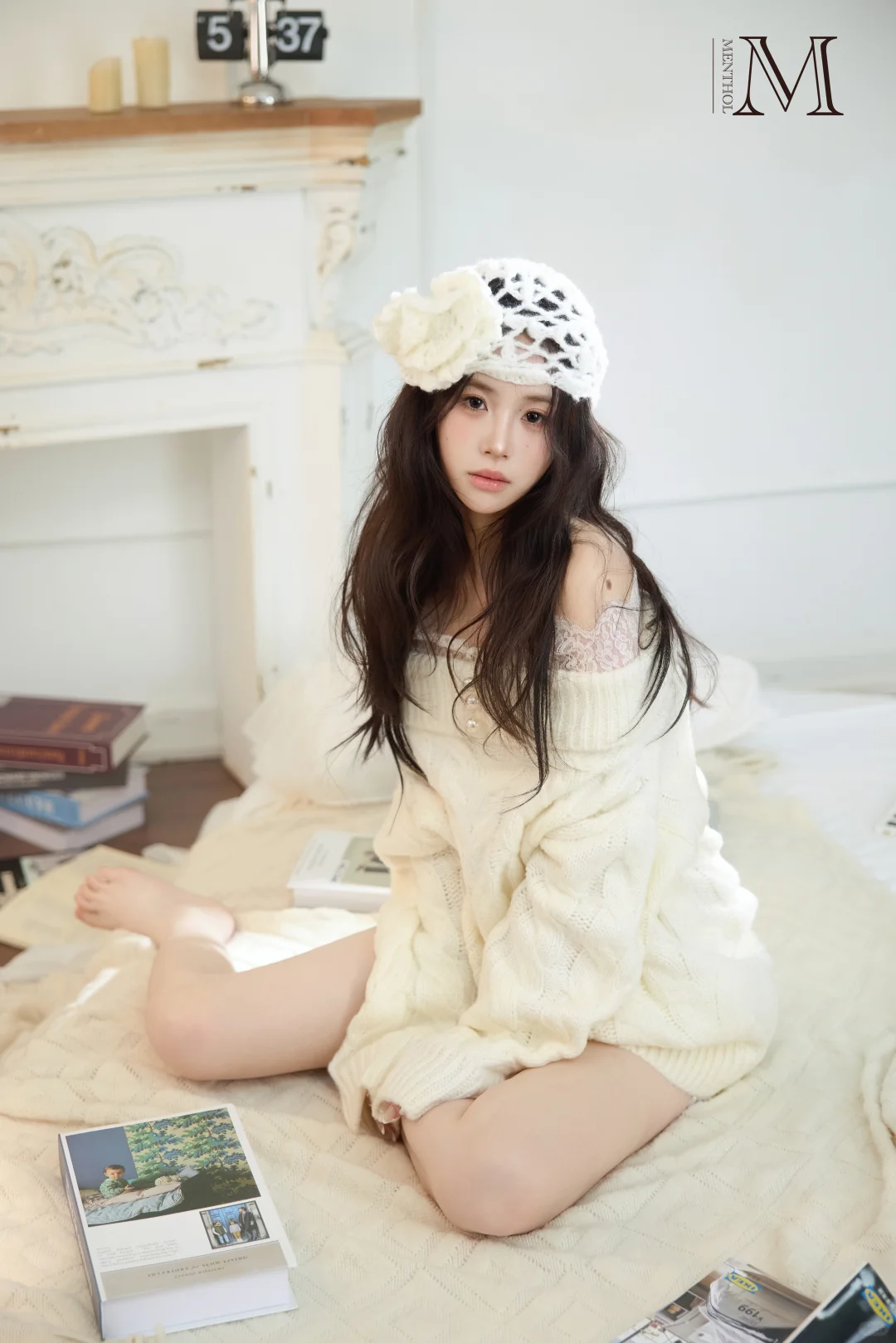 韩系居家慵懒冬日氛围感🥛｜广州写真