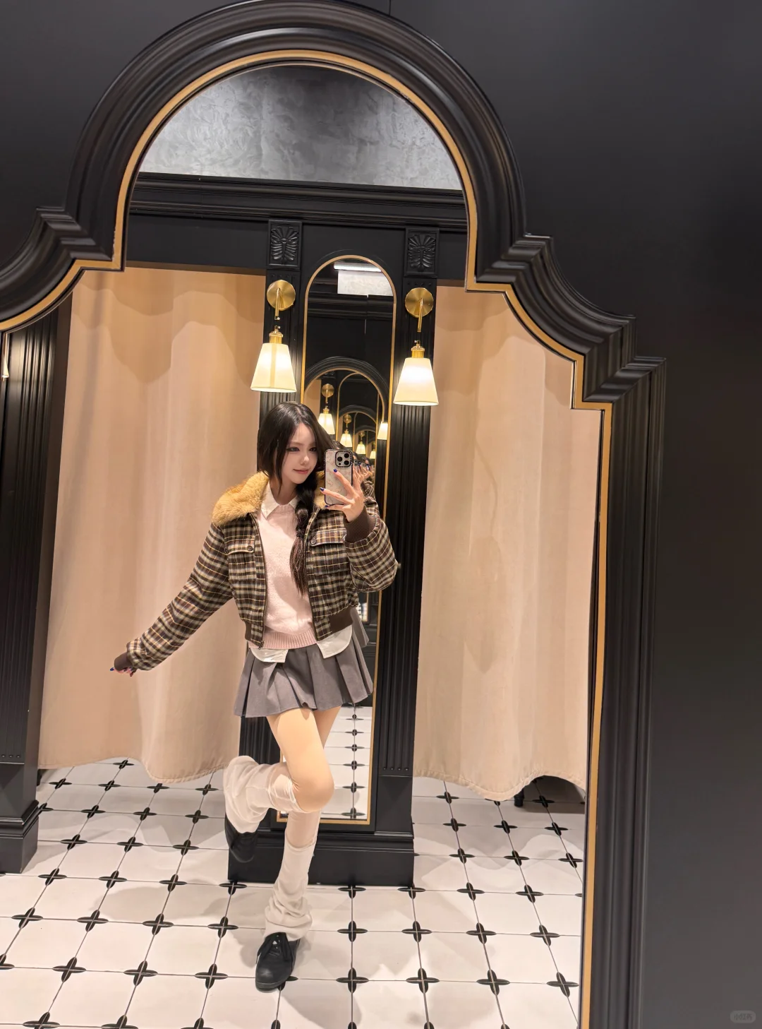 秋冬的甜妹穿搭！好喜欢～