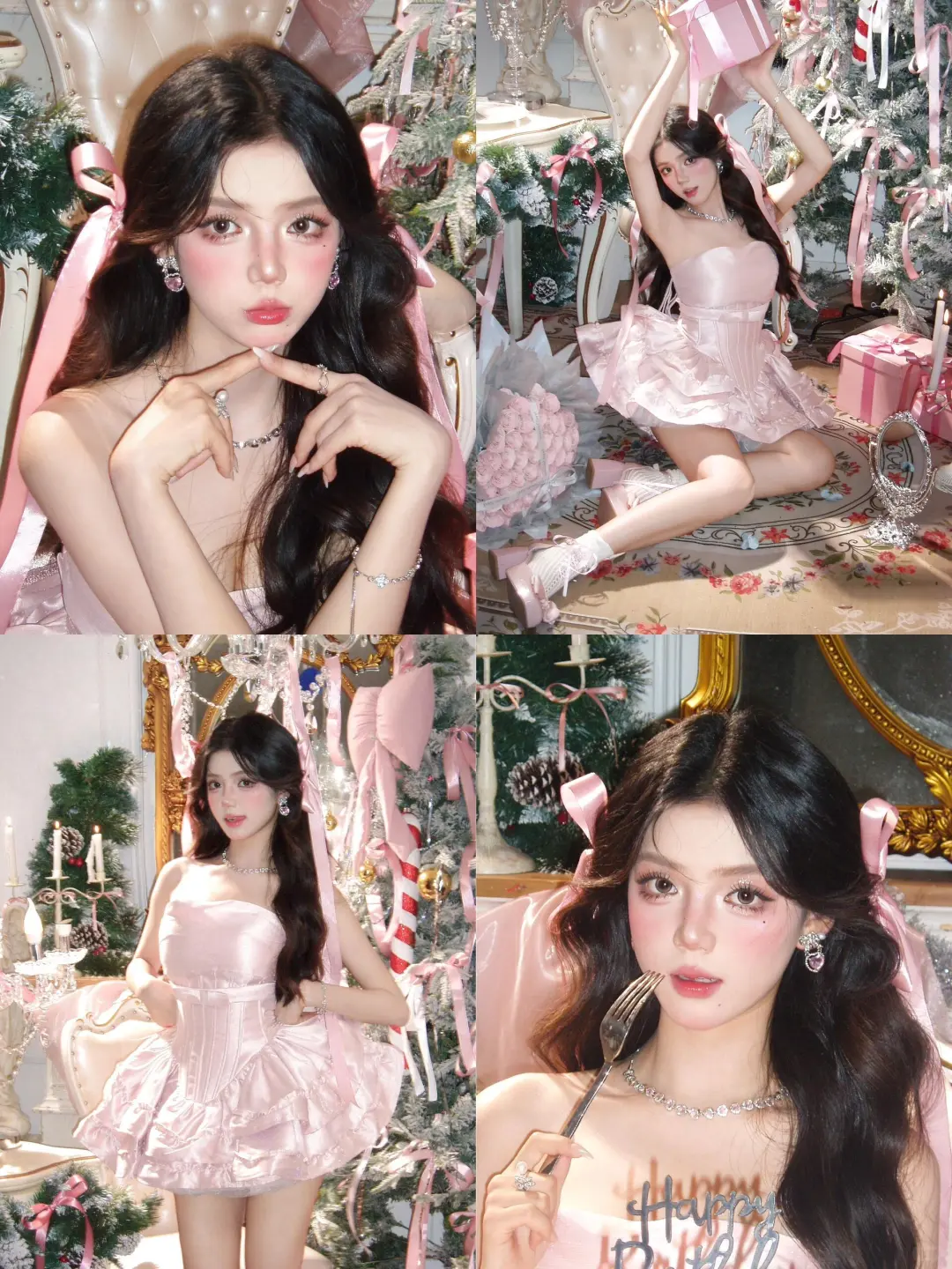 属于甜美纯欲少女的平安圣诞夜来啦🎄上海