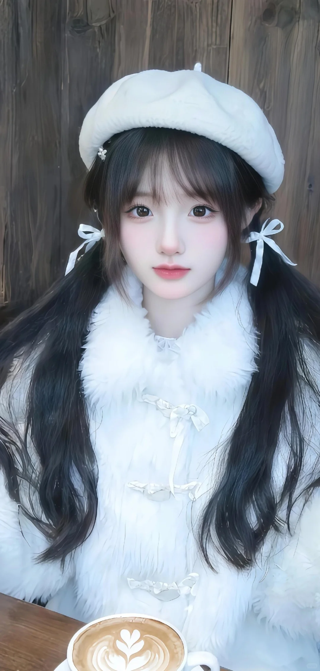 美女壁纸，美到心坎里了