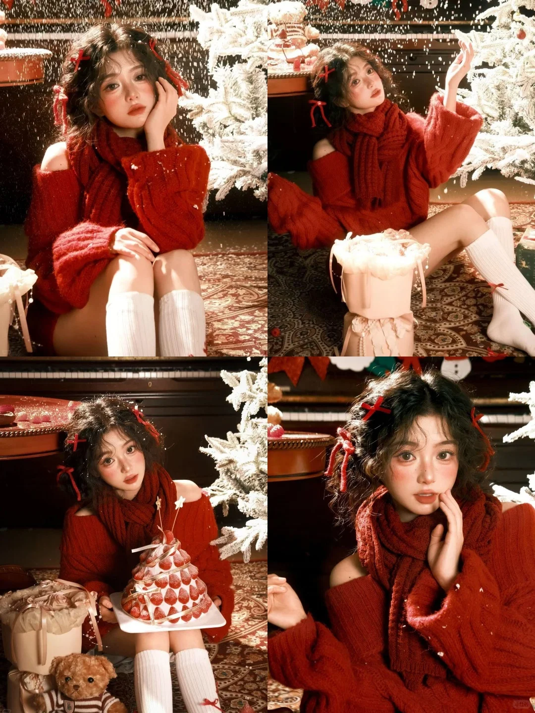 属于甜美纯欲少女的平安圣诞夜来啦🎄上海