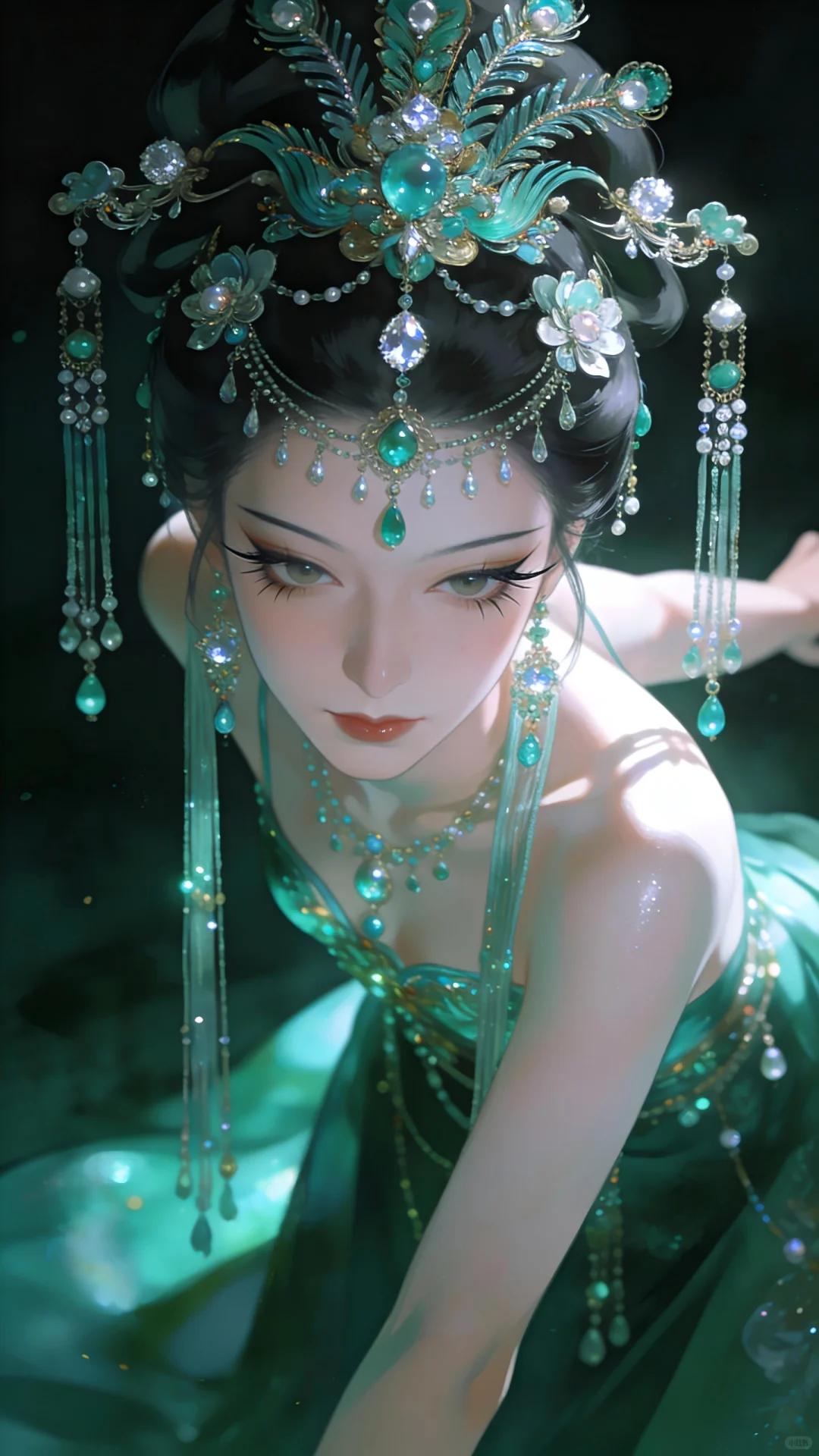 国风重彩，古风美人壁纸