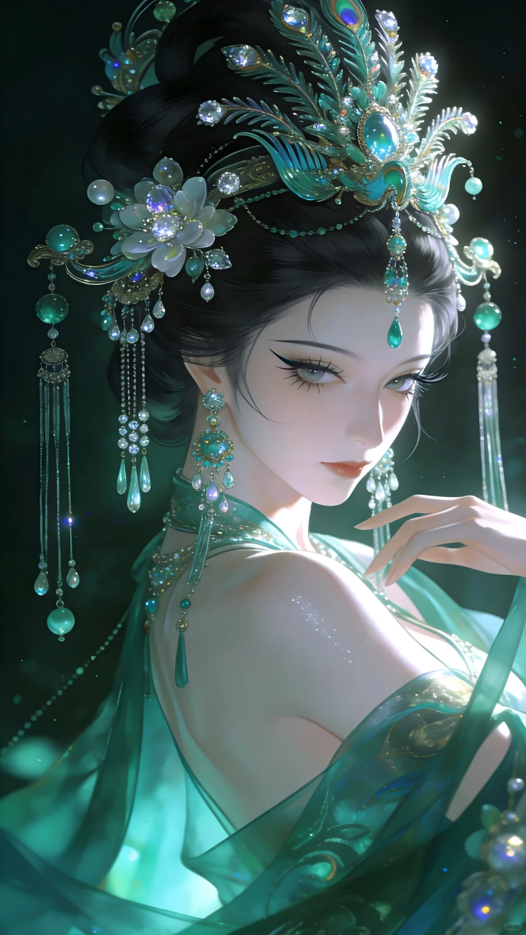 国风重彩，古风美人壁纸