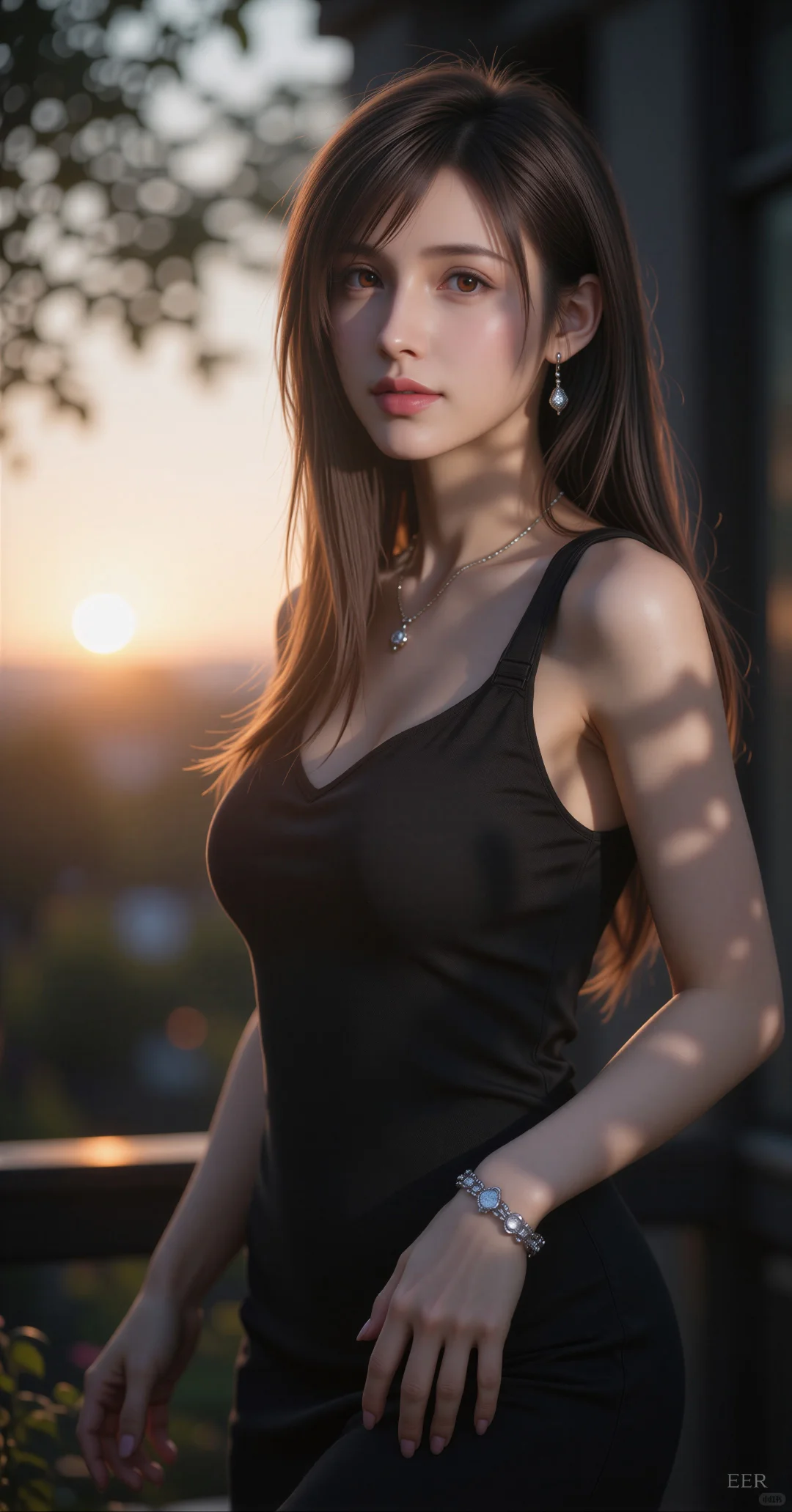 4K壁纸分享 | 写实风格的蒂法7