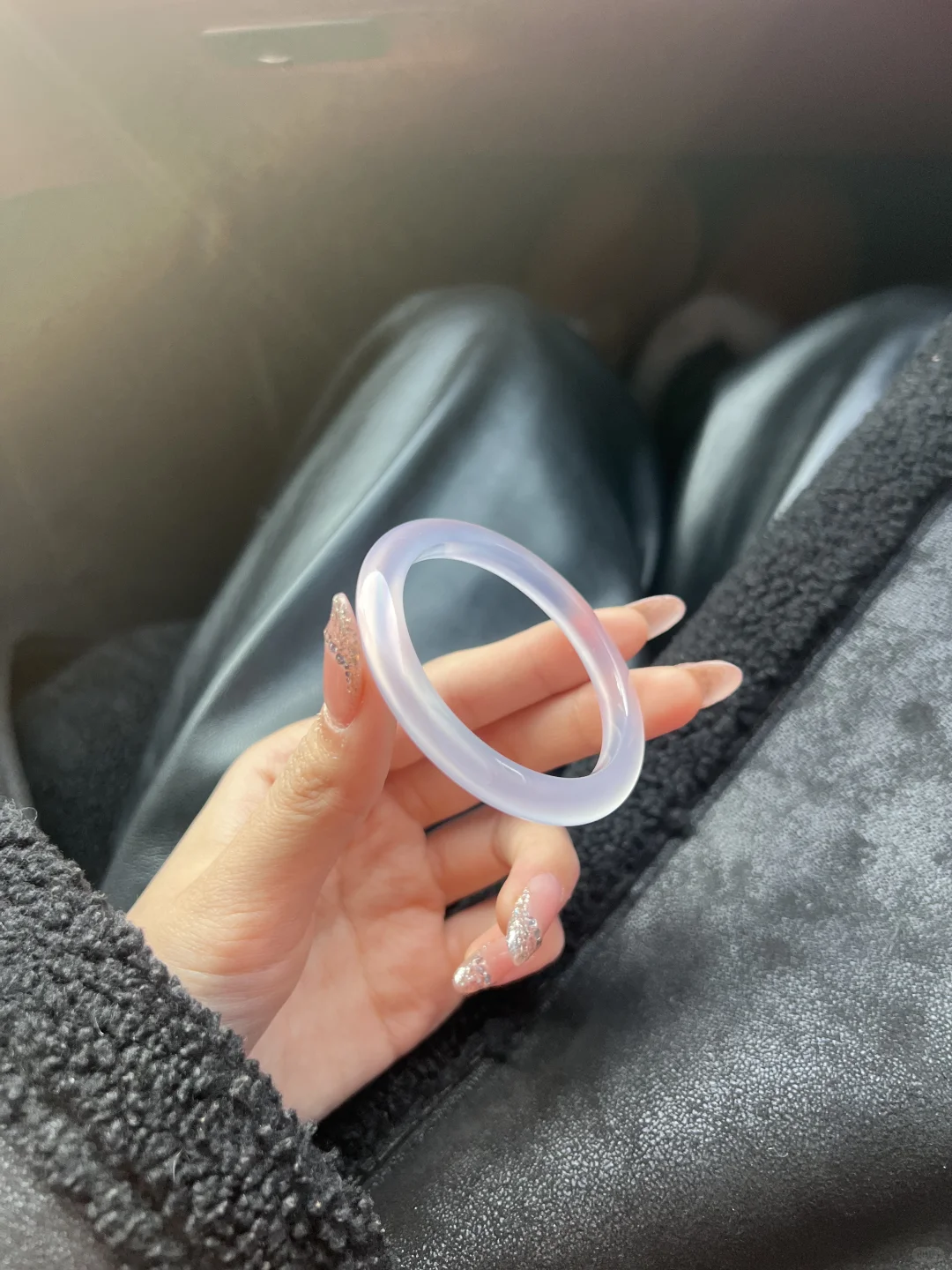 哇🎊阳光下的小紫细条超美！！宽宽给不了的美