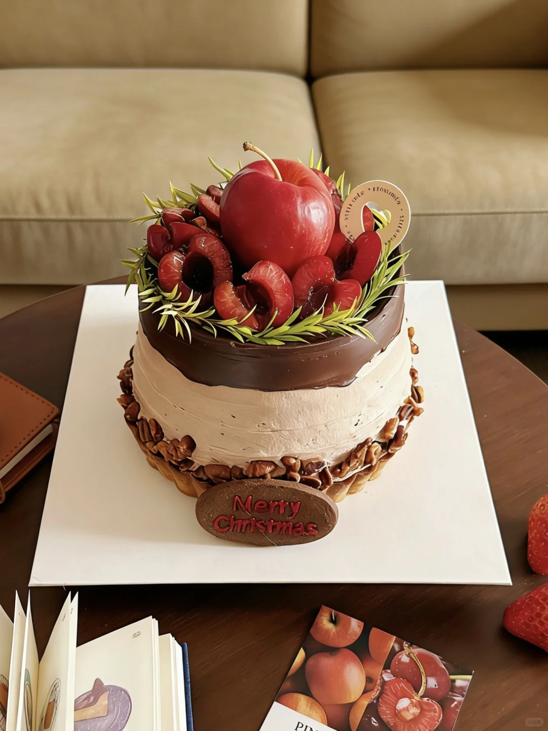 圣诞限定的苹果挞🍰，直接美cry…