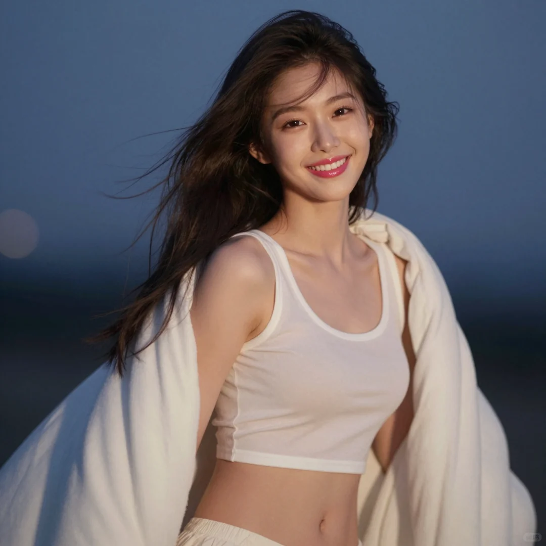 AI写真集-爱笑的女孩 第二部分