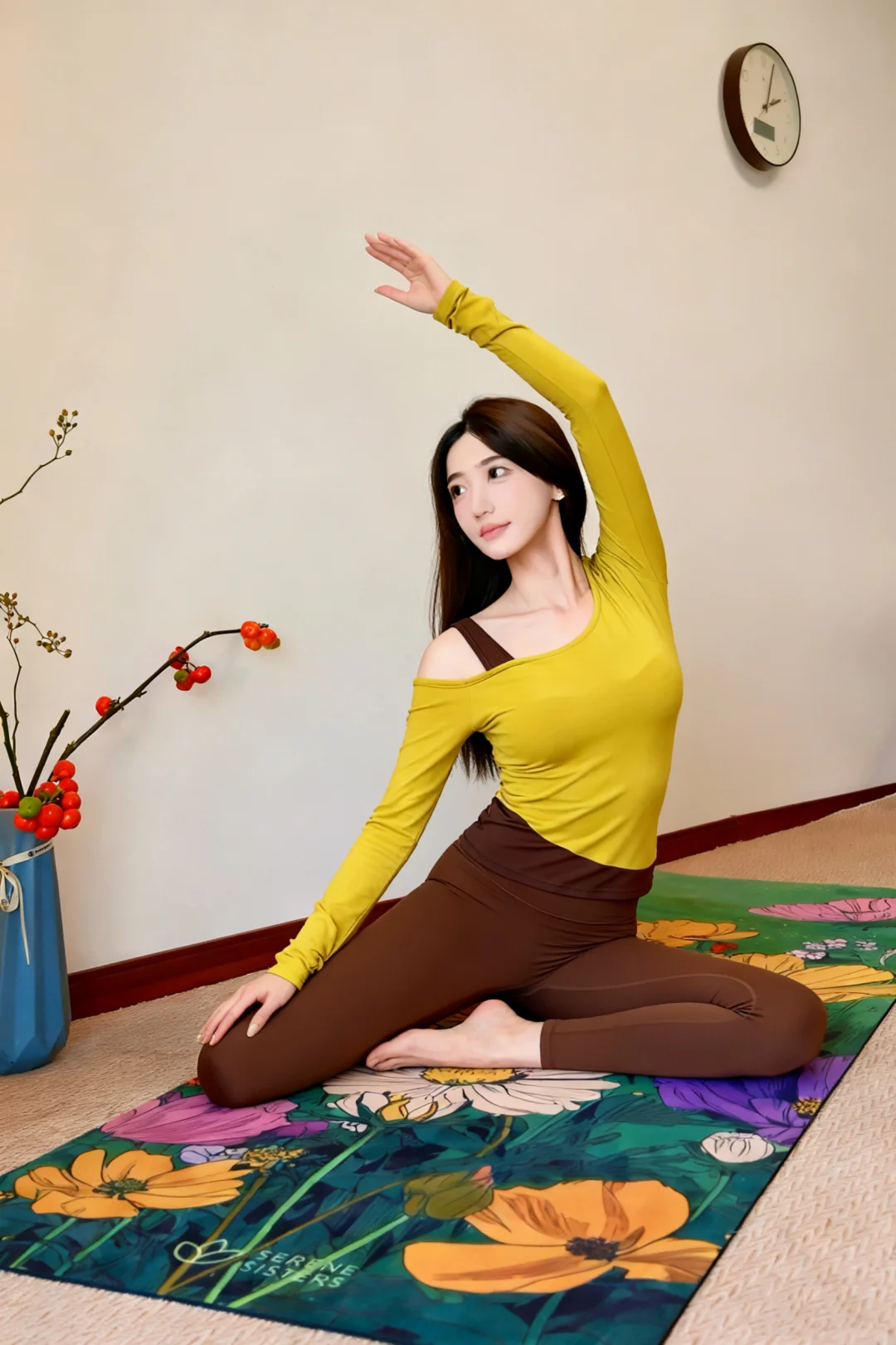 这套瑜伽服真的爱了爱了