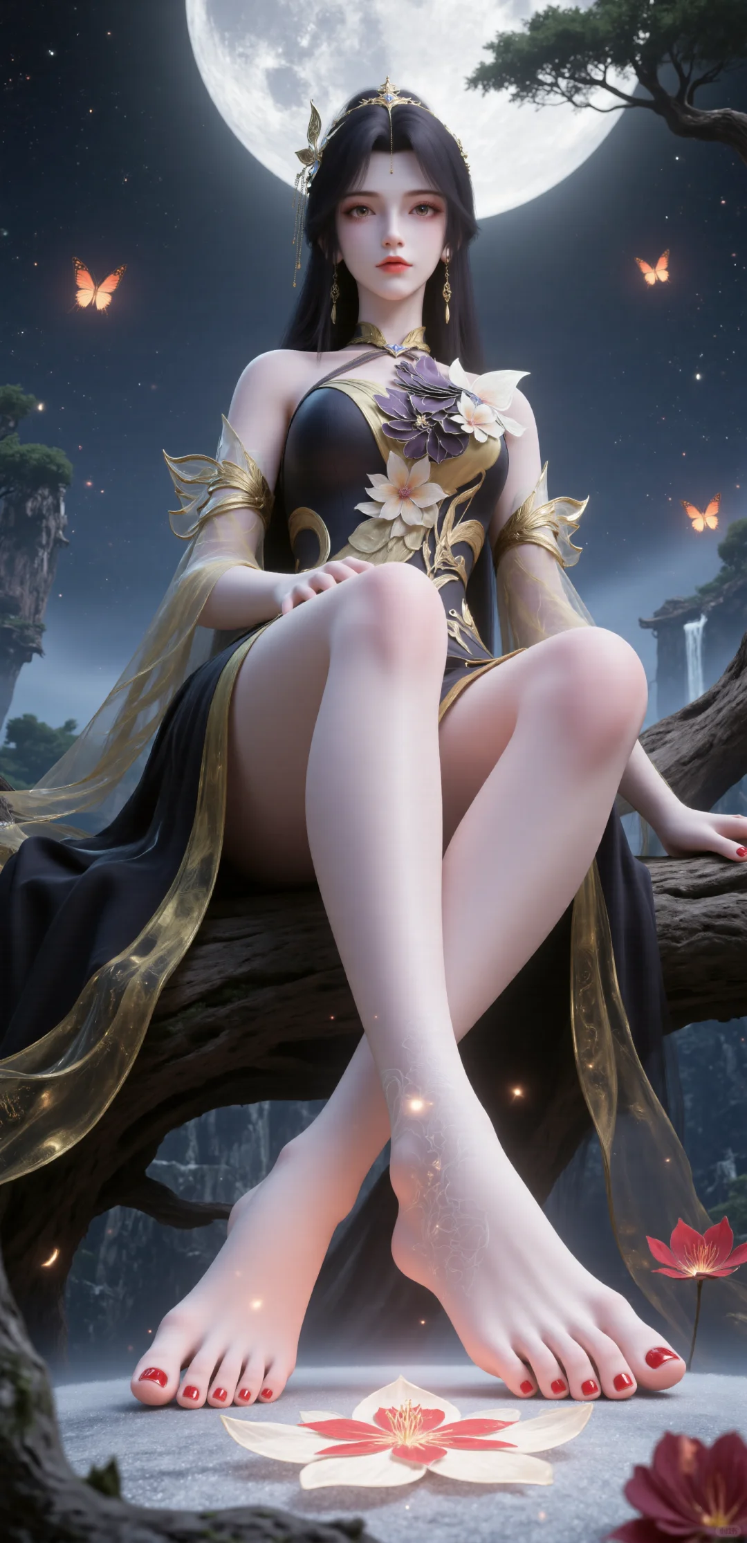 王曦，这双腿威力十足