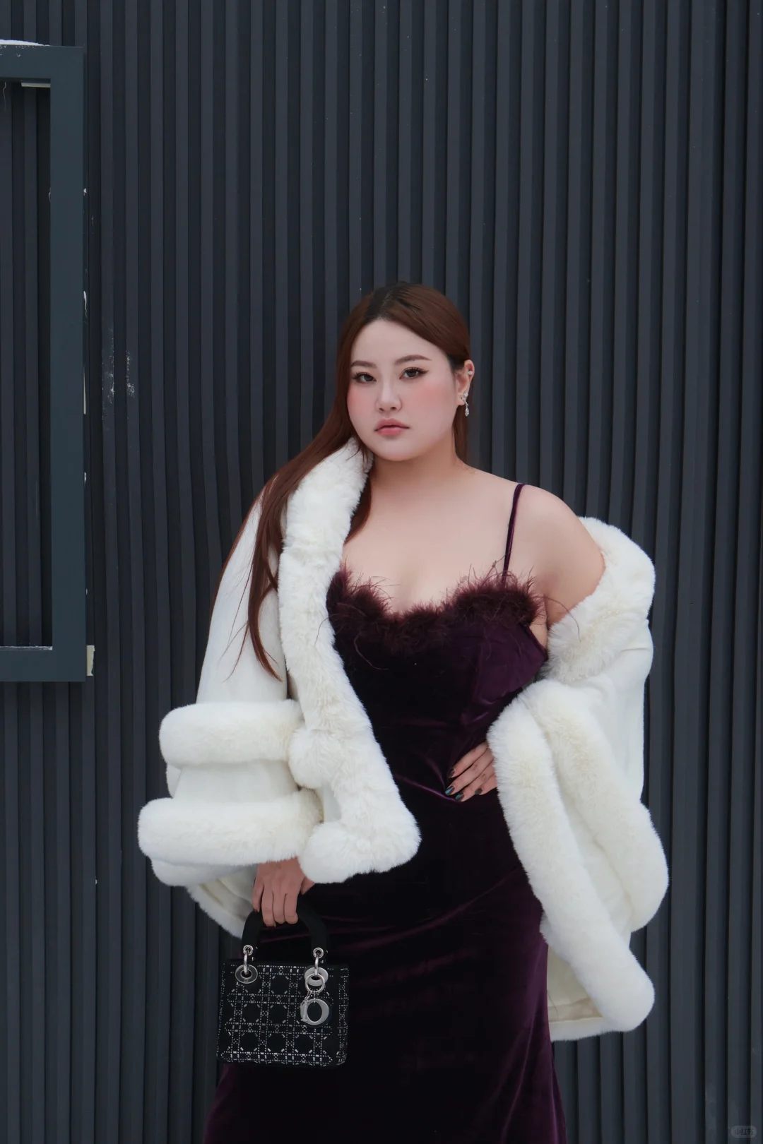 220斤大码女生也可以尝试性感小妈风