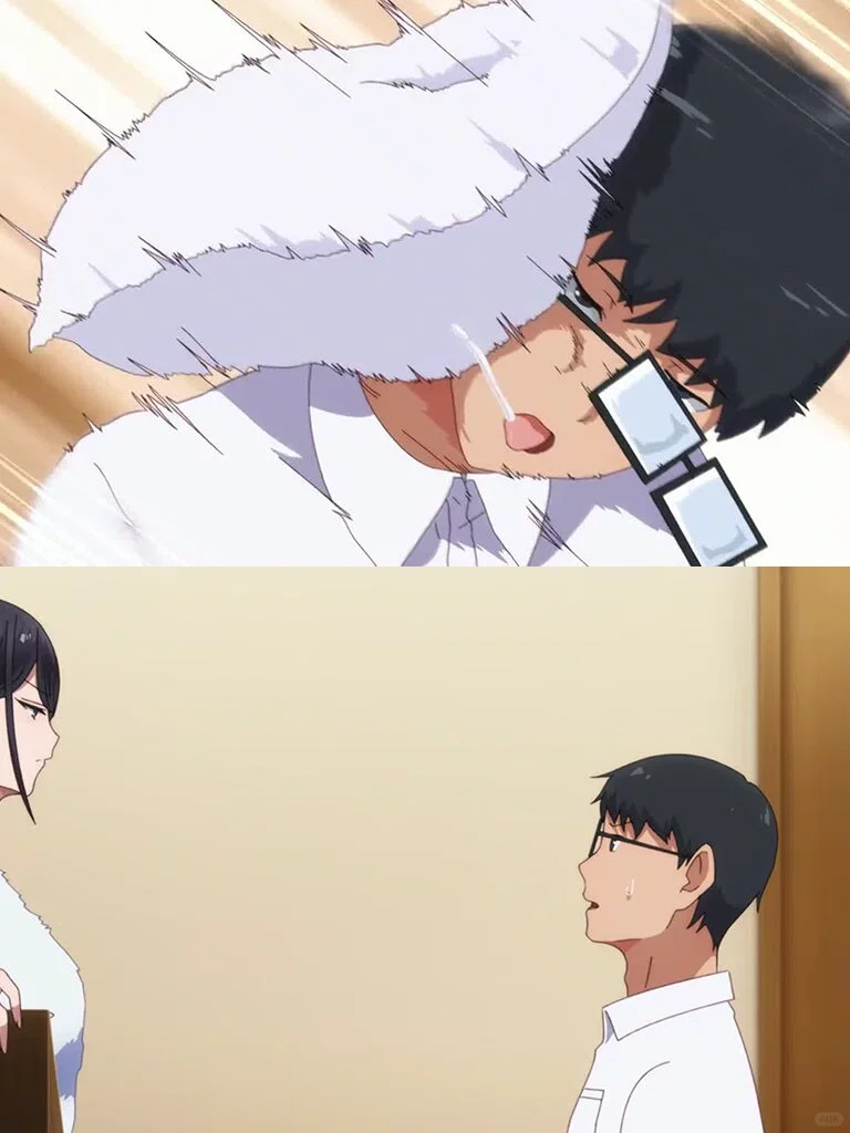 💬当高冷班花发现我藏着的漫画…