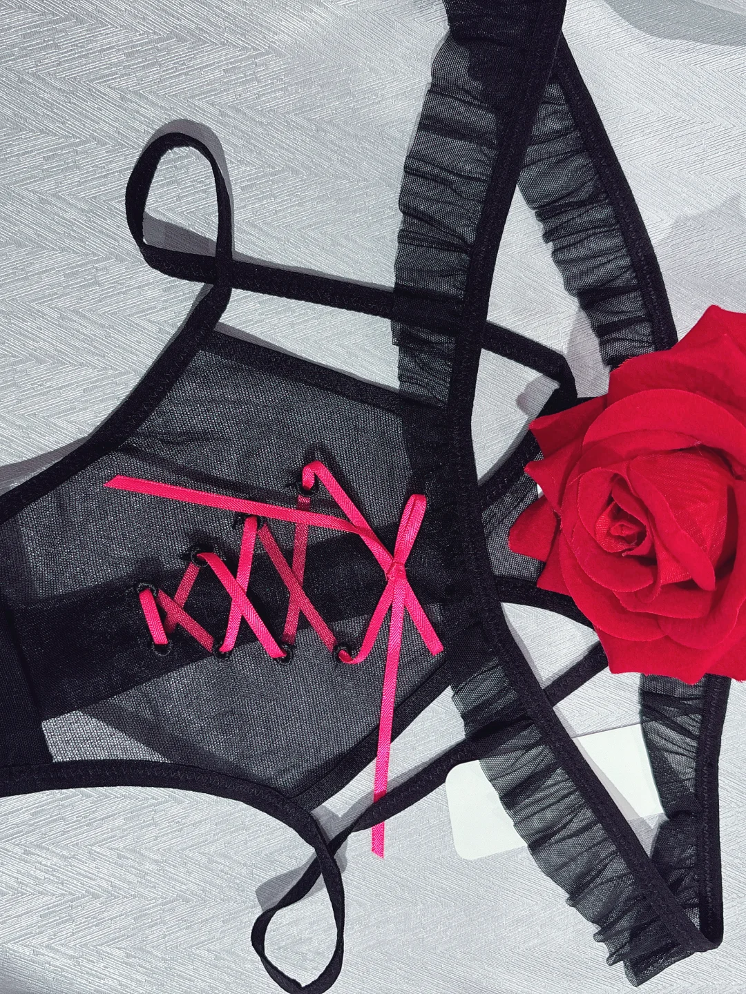 一眼沦陷的纯欲蕾丝内内