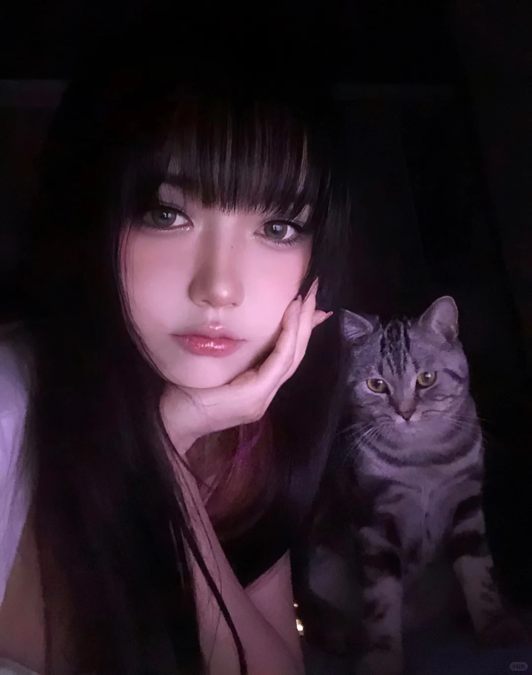 baby早期混血嫩模妆