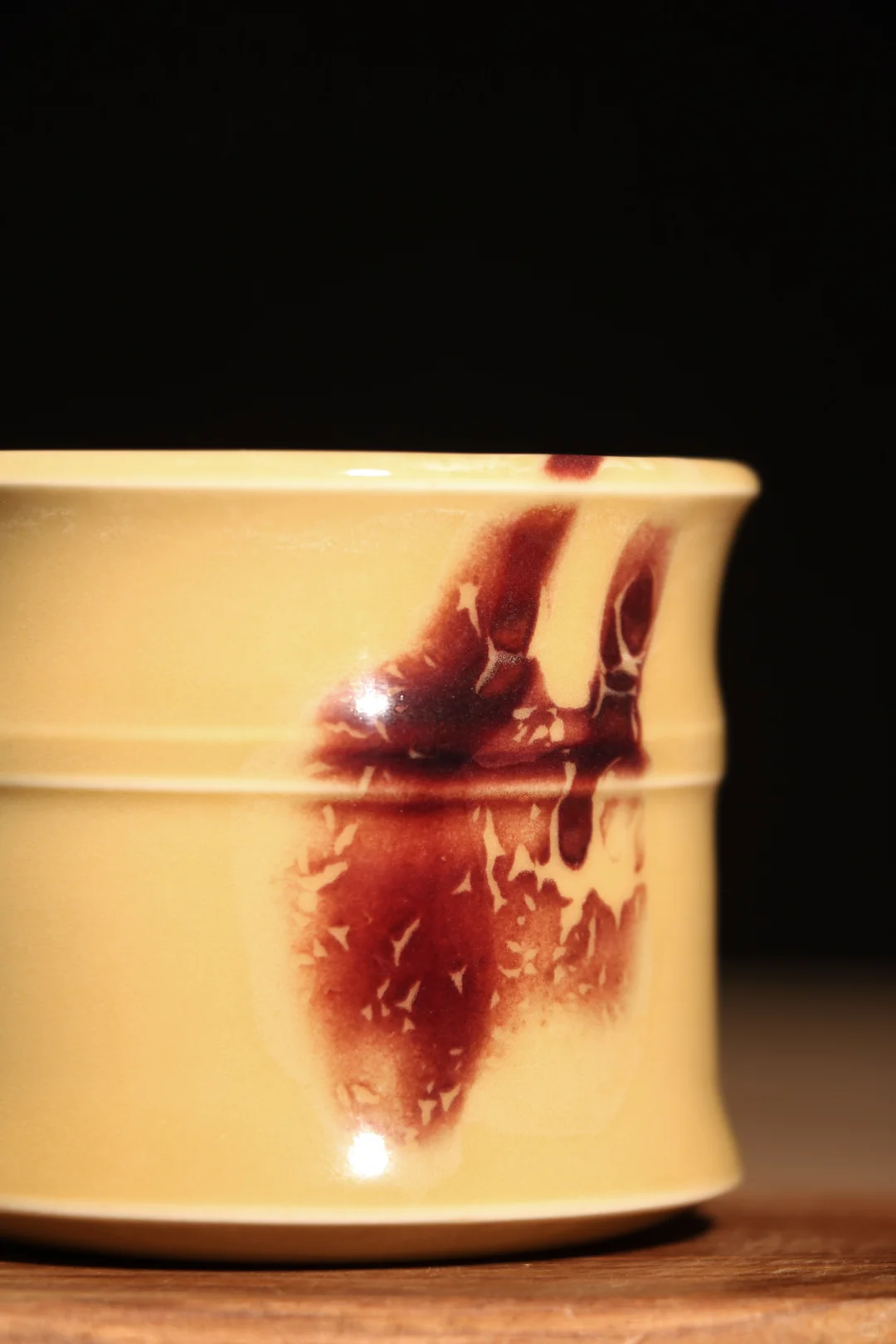 赵占超钧瓷美人竹