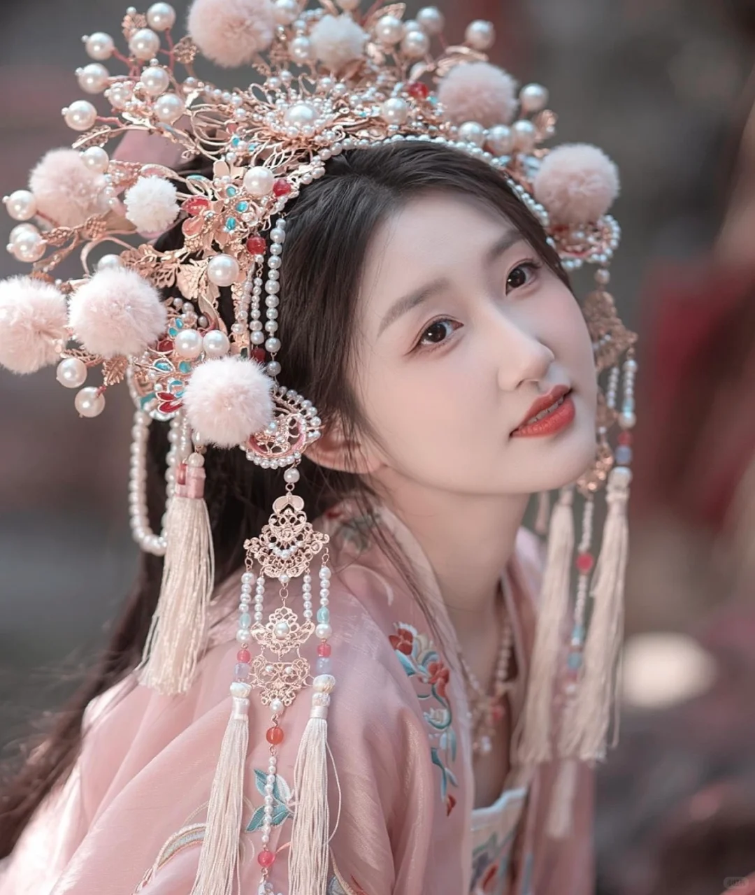 一颦一笑皆是风华绝代！🌸