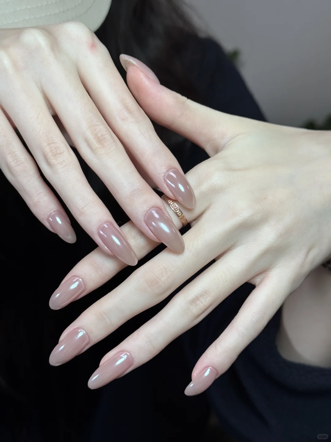 纯欲风裸色蹭粉美甲～▪诸暨美甲