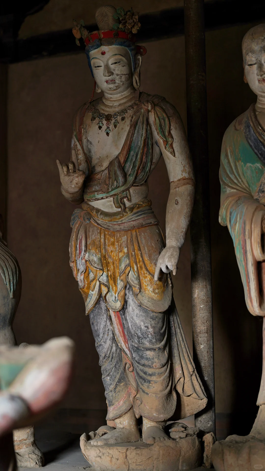 南禅寺的瑰宝~中唐彩塑