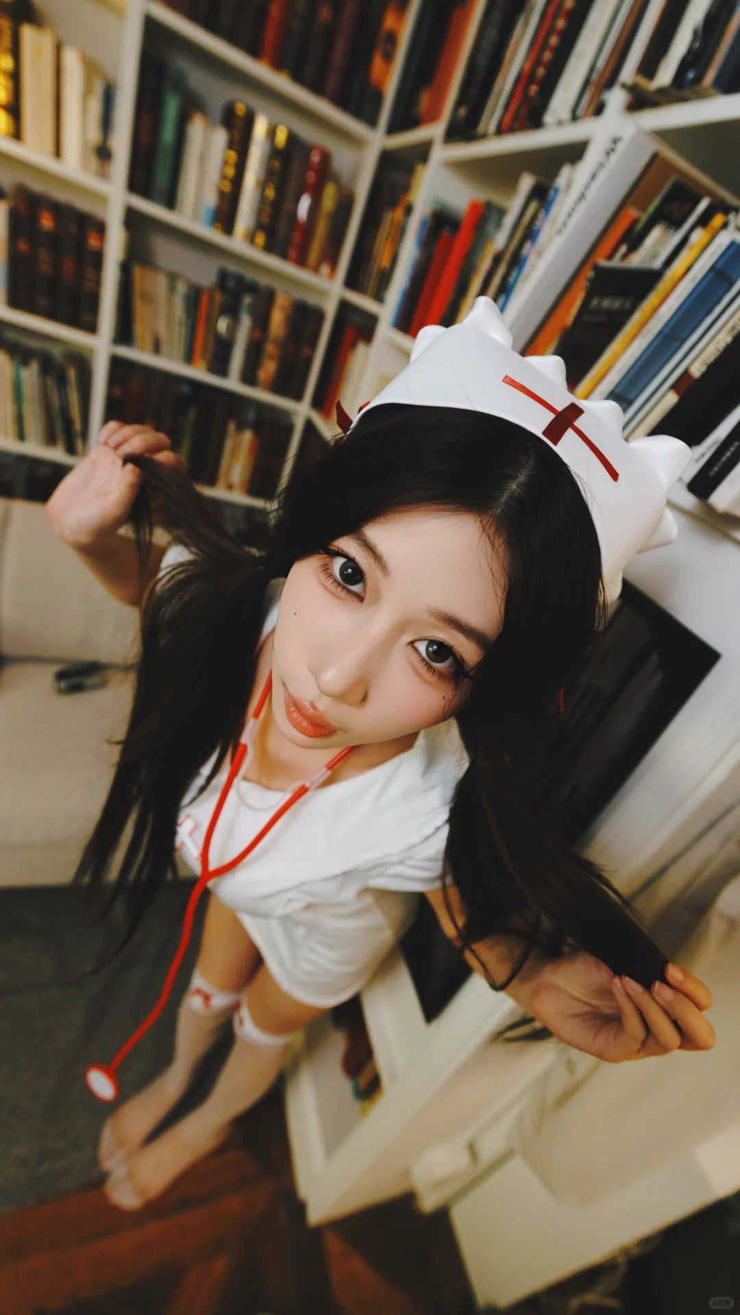 拒绝打卡照！凌嘉版搞怪小护士普通人如何拍？