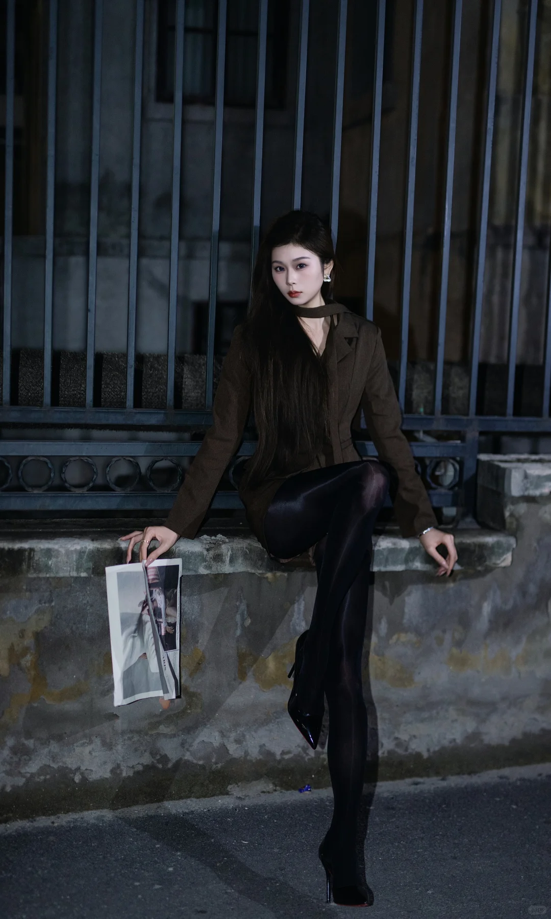 高跟➕黑丝袜也➕包臀裙，简直永远的神