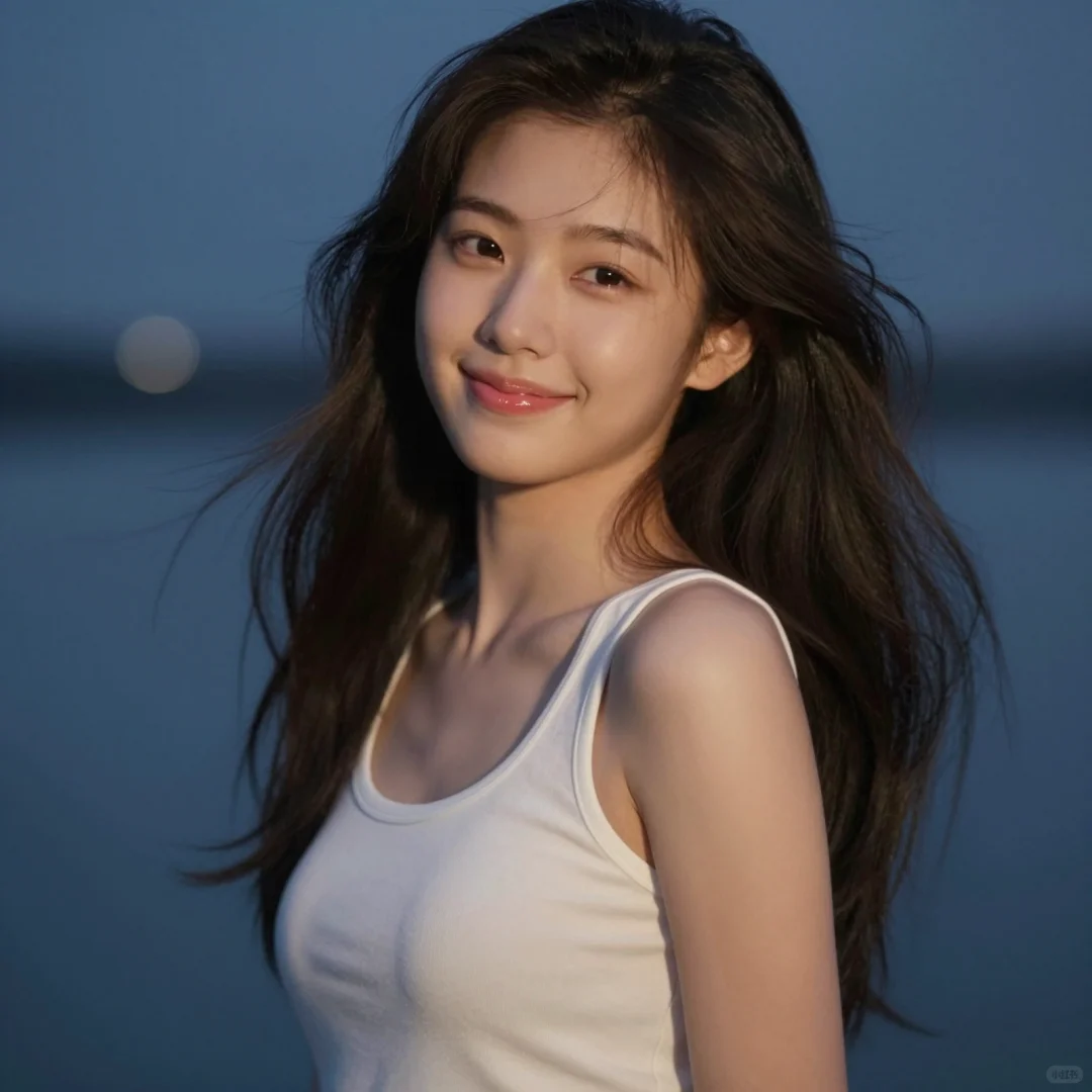 AI写真集-爱笑的女孩