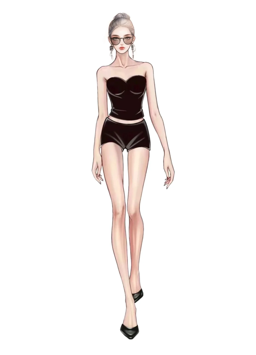 常用模特分享 人体动态