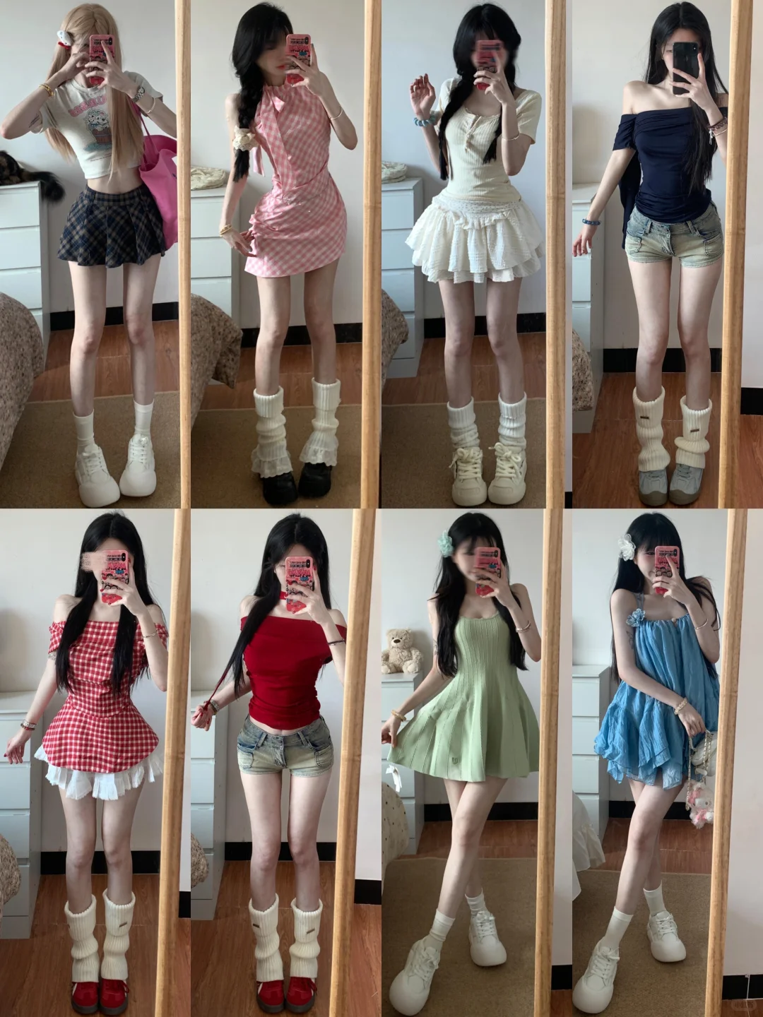 4️⃣8️⃣套～超绝的夏日辣妹穿搭