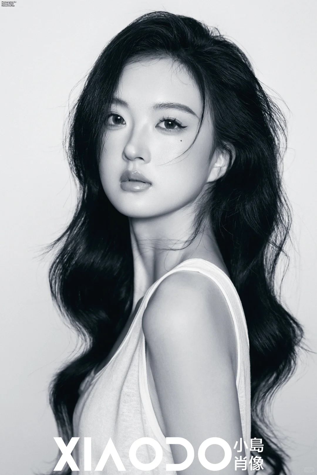 超A性感辣妹风❕黑白御姐写真