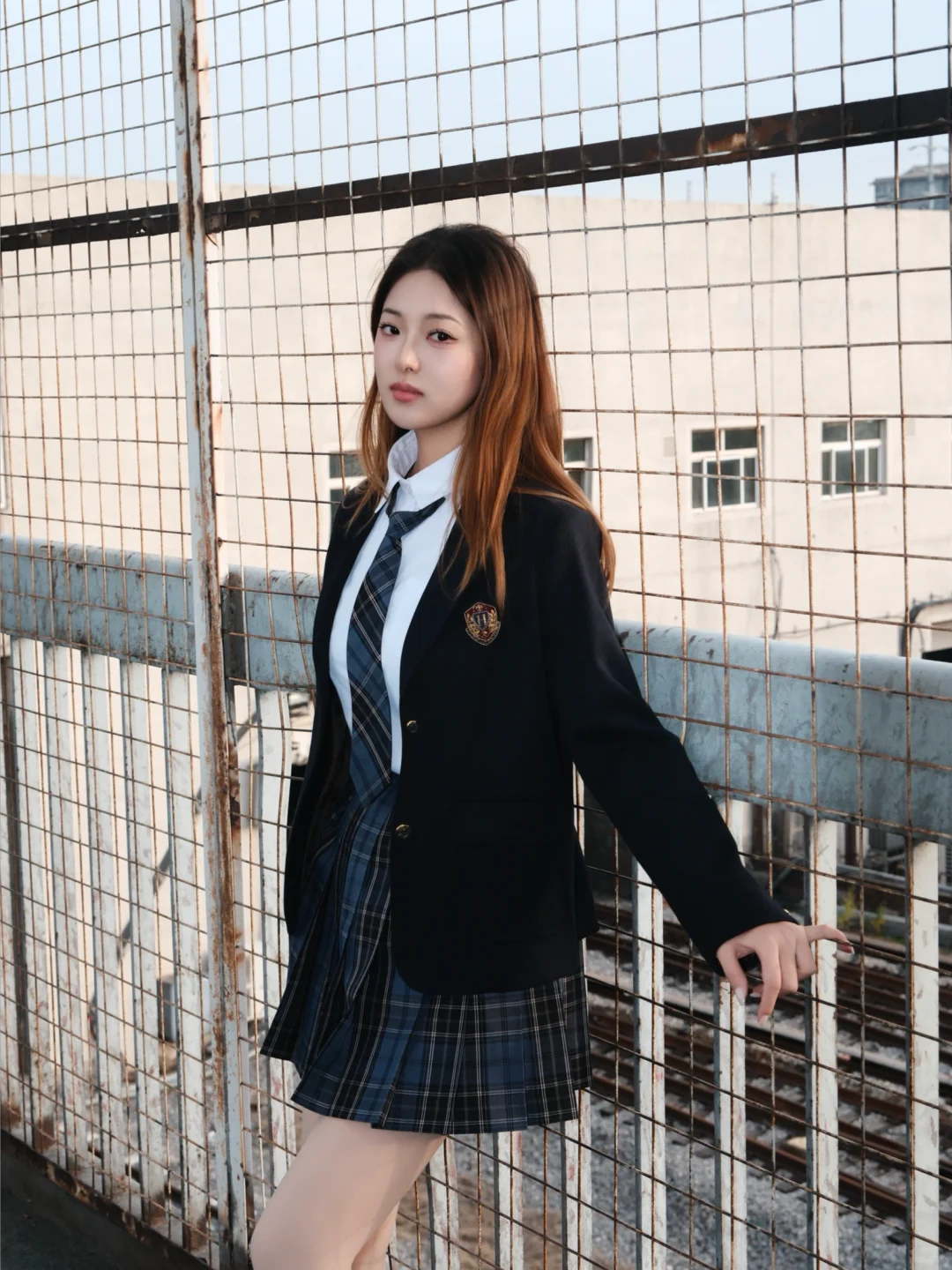 JK女孩的地铁漫游日记｜四惠东🚇胶片感拍照