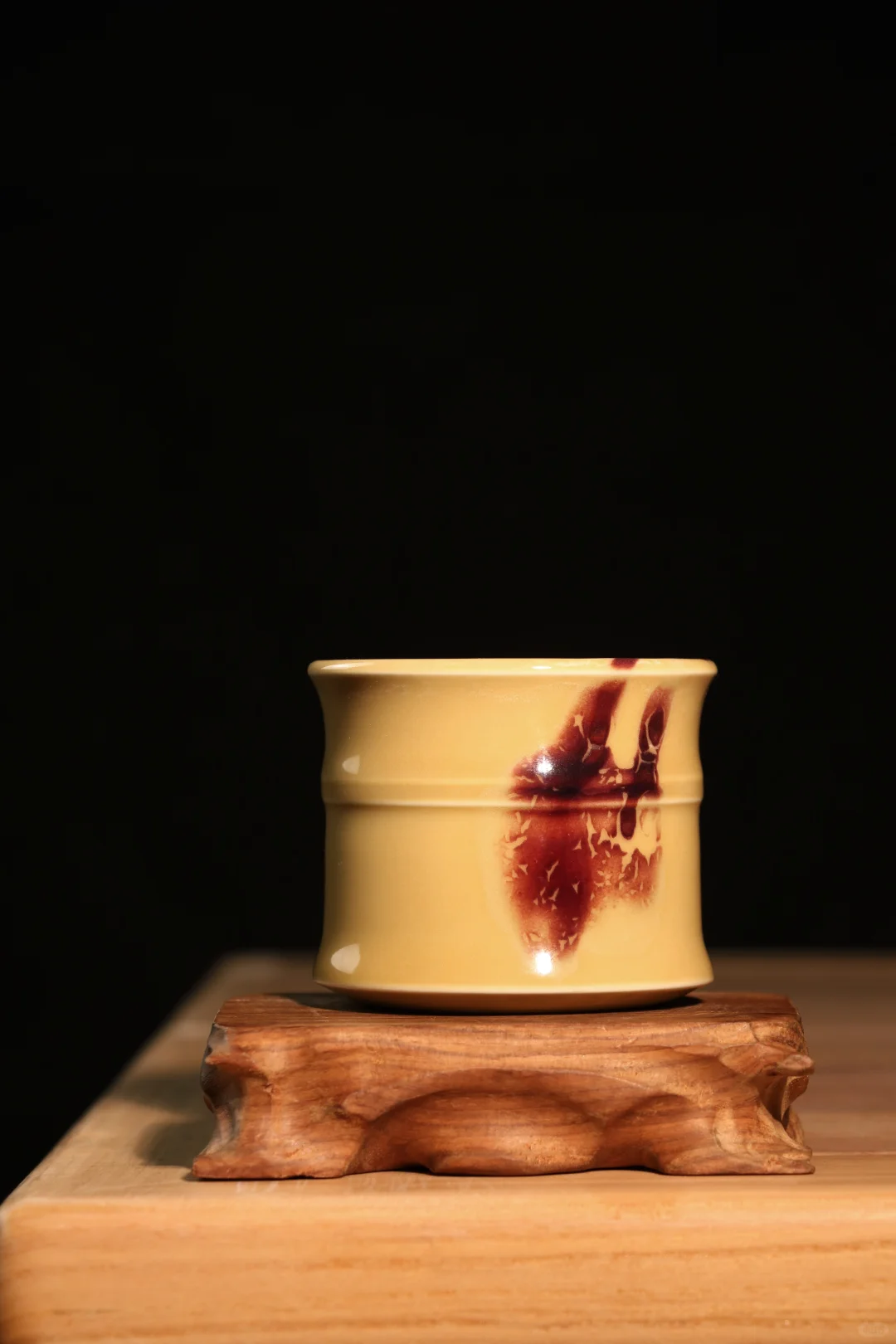 赵占超钧瓷美人竹