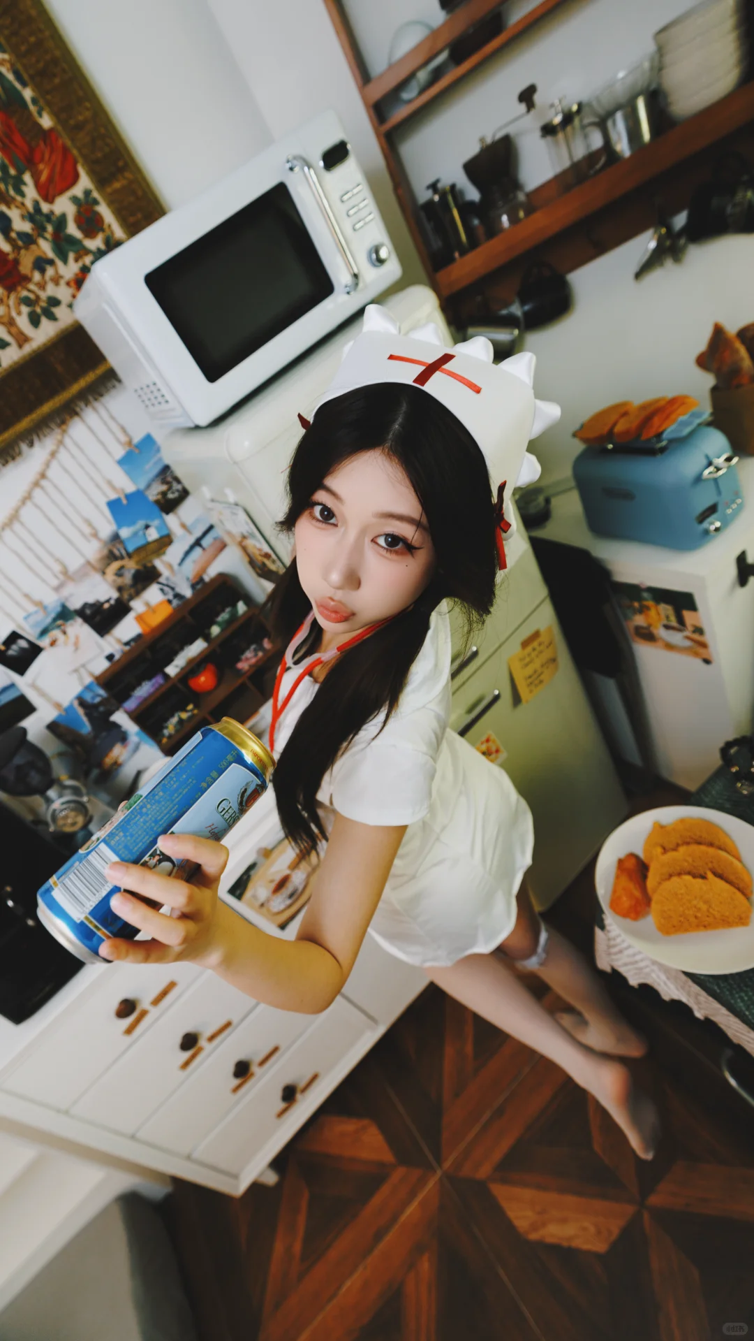 拒绝打卡照！凌嘉版搞怪小护士普通人如何拍？