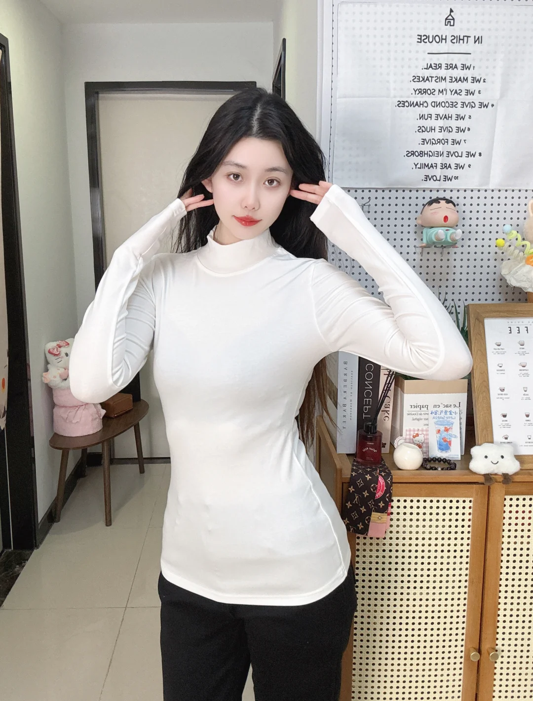 今日纯欲辣妹风ootd！