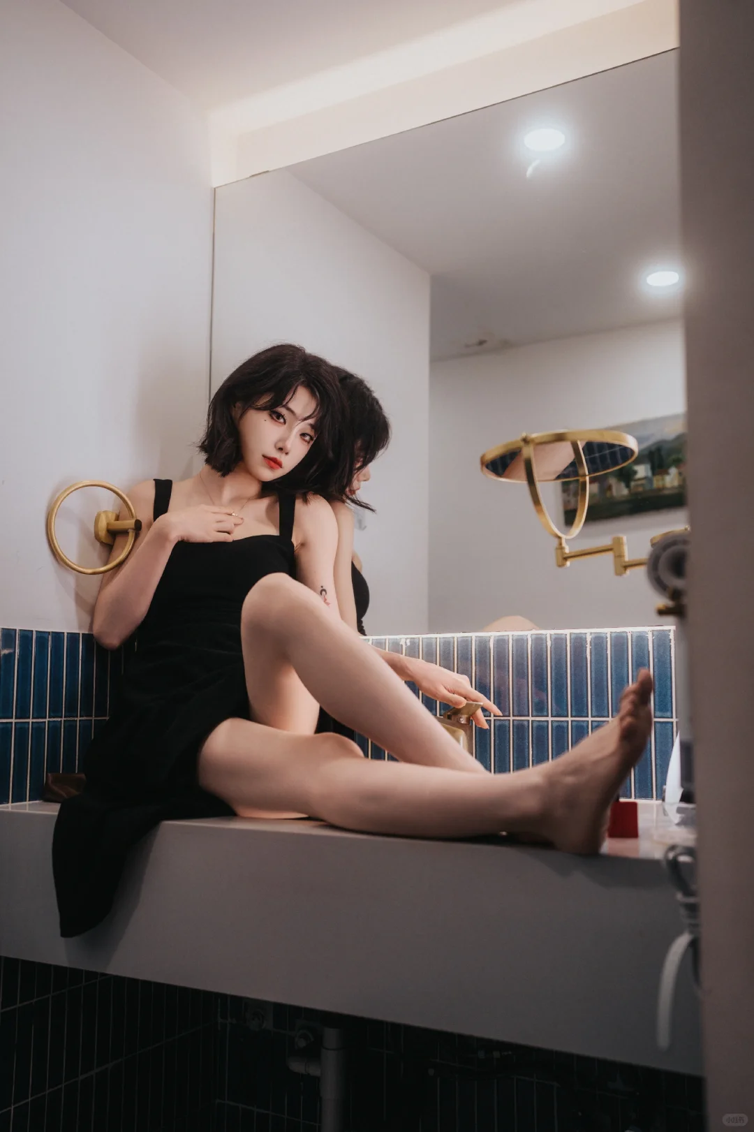 室内人像｜黑裙王姐（其二）