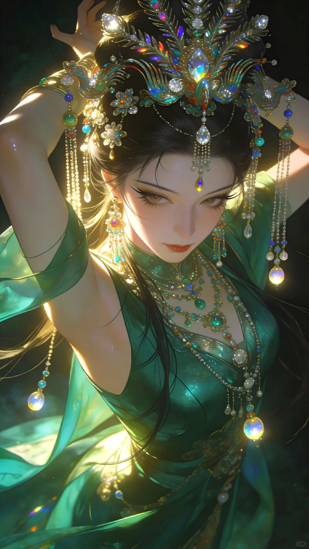 国风重彩，古风美人壁纸